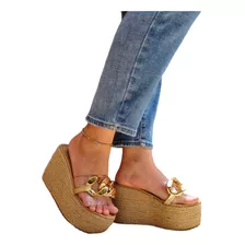 Sandalias Con Plataforma