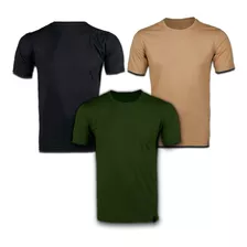 Kit 3 Camisetas Soldier Masculina Bélica Militar Diversas