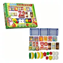 Super Feirinha Infantil 32 Peças - Kit Mercearia