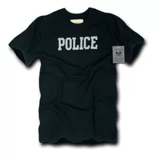 Camiseta De Aplique De Fieltro Básica De Policía De Rapiddom