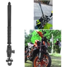 Bastão C/ Suporte Tuyu Efeito Invisível Moto Câmera Insta360