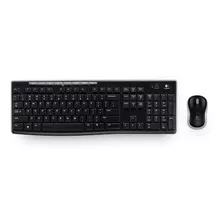 Teclado + Mouse Logitech Wireless Combo Mk270