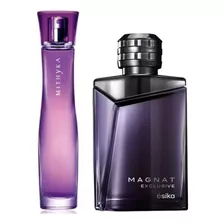 Fragancia Magnat Exclusive Hombre + Mithyka Lbel 45 Ml Mujer