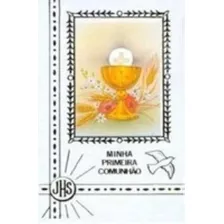 Minha 1a. Comunhão Ilustrada: Cálice, De Edições Loyola. Editora Associação Nóbrega De Educação E Assistência Social, Capa Dura Em Português, 2001