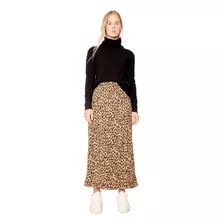 Falda Jane Midi Ii Animal Print