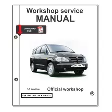 Manual De Servicio Ssangyong Rodius