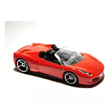 Hot Wheels Ferrari 458 Spider Red 2012 New Models 