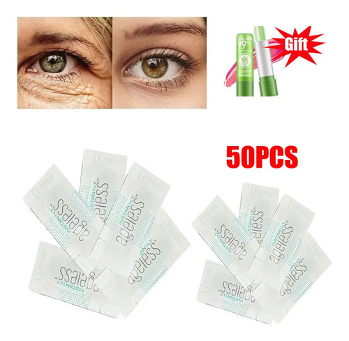Creme Ageless Anti Wrinkle Eye Reafirmante De Pele 50pcs