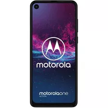 Motorola One Action 128gb Azul Denim Bom - Celular Usado