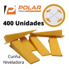 Cunha Para Nivelar Porcelanato - 400 Peças (larga 23mm)