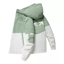 Chaqueta Cazadora Rompevientos Deportiva Semi Impermeable