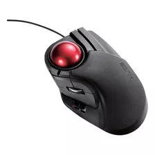 Mouse Elecom, Con Cable/follow Bola, 8 Botones