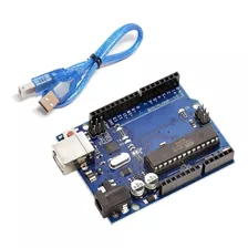 Placa Para Arduino Uno R3 Chip Desmontable Atmel