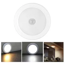 Lâmpada Led Automática Com Sensor De Presença Por Indução Cor Da Luz Laranja (branco Quente)