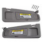 Par De Parasoles Atlas Gris Para Para Honda Civic 2006-2011 honda Civic