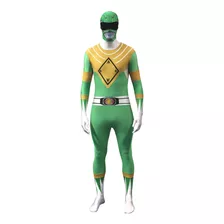 Disfraz Talla Xl Para Hombre De Power Ranger Verde