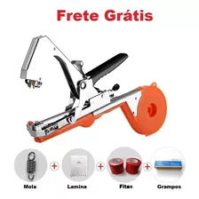 Kit Amarração Videira Ramos De Plantas Maquina Fitas Grampos