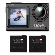 Cámara Deportiva Sjcam Sj8 Dual Screen 4k 30fps Y 2 Baterías