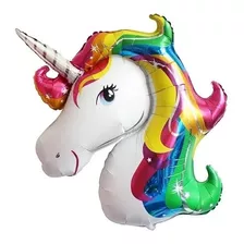 Globo Unicornio Metalizado 60cm X 10u - Cotillón Fiesta