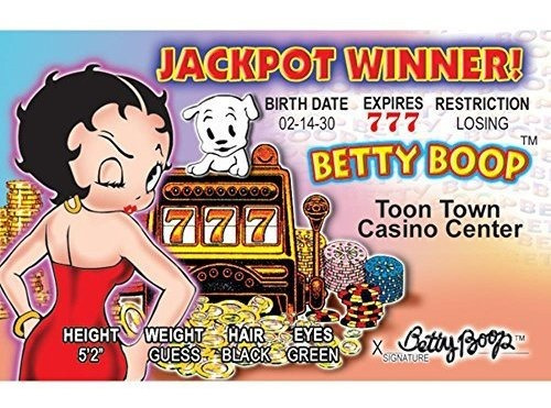 Foto de Betty Boop Ranuras De Fun Fake Id Licencia