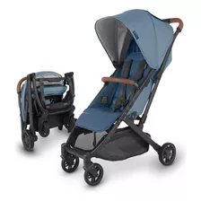 Coche Liviano Compacto Uppababy Minu V2 Color Azul Color Del Chasis Negro