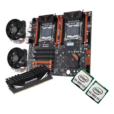 Kit Servidor Dual Xeon X99 F8d Plus E5 2683 V3 64gb 2133mhz