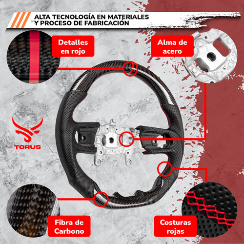 Volante Fibra De Carbono Jeep Wrangler Jl 21 2022 2023 2024 Foto 5