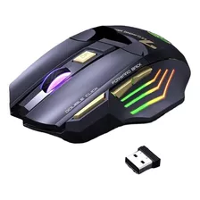 Mouse Gamer Bt Wireless Rgb 7 Botoes 3.200 Dpi Mute Click 