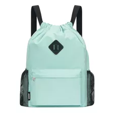 Wandf Mochila Deportiva Con Cordón Para Gimnasio Con Compa.