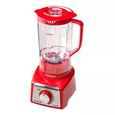 Liquidificador Turbo Mondial L-1000 127v-vermelho/inox