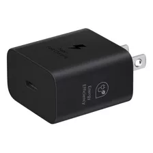 Adaptador De Corriente / Cargador De Pared Samsung 25w Sin Cable / Nueva Generación 2023 / Carga Super Rápida / Modelo Ep-t2510n / Tecnología Gan / Eficiencia Energética - Negro