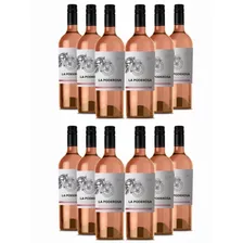 Vino La Poderosa Rose 750 Ml X12 - Perez Tienda