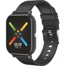 Smartwatch Hoopson Com Monitor Cardiaco De Pulso Rsh-100 Cor Da Pulseira Preto Cor Do Bisel Preto