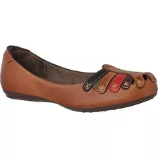 Sandália Feminina Casual Sapatilha Couro Huarache Oferta