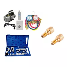 Kit Refrigeração Ferramentas Bomba Vácuo 5cfm / Manifold