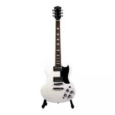 Guitarra Eléctrica Logan Guitarra Sg Blanca