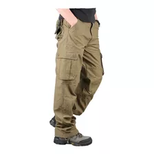 Pantalon Cargo Gabardina Reforzada Hard Work Trabajo