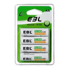 Baterias Ebl Recargables Aa 2800mah Ready2charge (x4