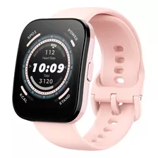 Reloj Inteligente Amazfit Bip 5 Smartwatch 1.91´´ Gps Caja Pastel Pink Malla Rosa Bisel Rosa