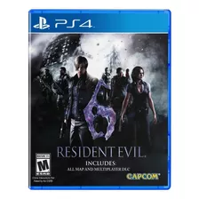 Resident Evil 6 Standard Edition Capcom Ps4 Físico