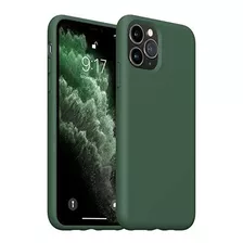 Funda Para iPhone 11 Pro Silicona/microfibra Verde Trebol