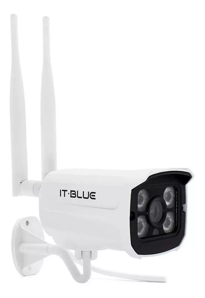 Câmera De Segurança It-blue Sc-b10 Com Resolução De 2mp Visão Nocturna Incluída Branca
