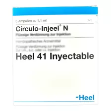 Circulo Injeel 1.1ml Caja X 5 Amp Heel