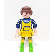 Boneca Playmobil Antigo Geobra Moça 