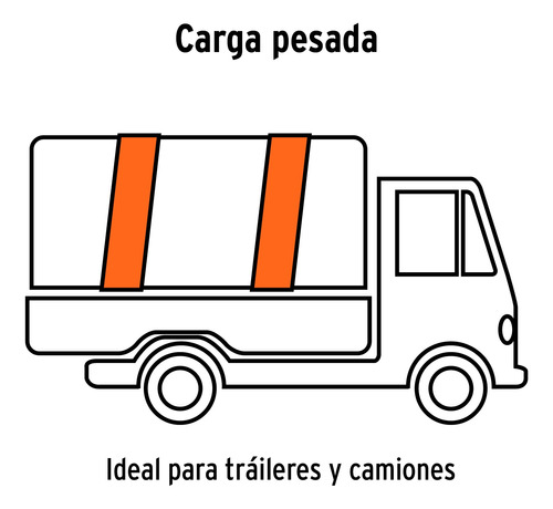 Cuerdas Planas Cintas Amarre Para Trailers Camiones Carga Foto 3