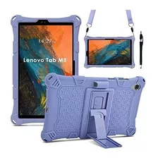 Funda Para Lenovo Tab M8 Fhd 8705f/8505f Correa+lapiz Violet