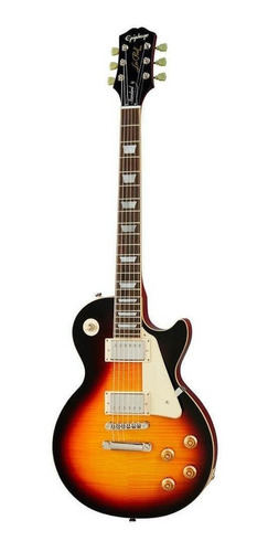 Guitarra Elétrica EpiPhone Inspired By Gibson Les Paul Standard 50s De  Mogno Vintage Sunburst Brilhante Com Diapasão De Louro Indiano