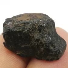 1 Pz Piedra Espinela Negra Aspero 100% Natural Tailandia 