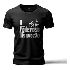 Camiseta Poderoso Bisavozão Presente Dia Dos Pais Bisavô