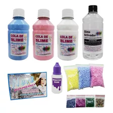 Kit De Slime Minizinho Ine Slime Com Ativador Black Friday